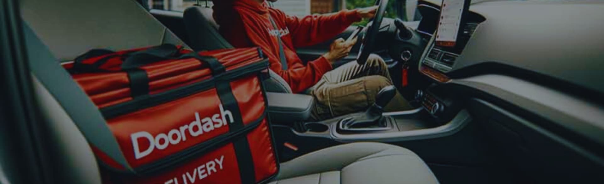 Rent Car For Doordash Aesthetic Wallpaper